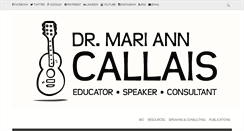 Desktop Screenshot of marianncallais.com